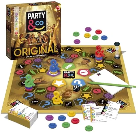Party & Co. Original | Juego de Mesa para Adultos, Multiprueba, Divertido y por Equipos, Ideal para Fiestas | +14 Años, Juegos de Mesa Adultos de Party and Co.
