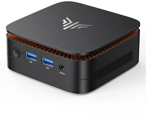 NiPoGi Essenx E1 Mini PC AMD Ryzen 3250U W-11 Pro(Defeat 3200U/N100,hasta 3,5GHz),8GB DDR4 256GB SSD Mini Ordenadore,4K@60Hz Dual Display HDMI+DP,WiFi 5/BT 4.2,Micro PC para Escuela/Negocios