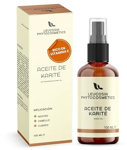 Manteca de Karite Pura Liquid 100 ml Aceite Natural de Karite, Nutritivo y Regenerador Para Cuerpo, Rostro y Cabello, Manteca Corporal Líquida Hidratante Natural Multiusos Piel Seca y Cabello Dañado