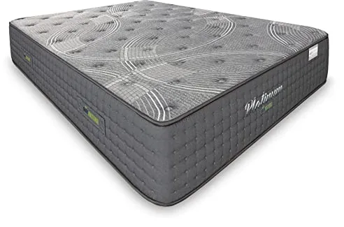 Matnature | Platinum | Colchón Gran Confort Pro Múltiple Descanso | Muelles Ensacados y Viscoelástica | Altura 30 cm | Transpirable, Antideslizante y Antiácaros (140 x 190 cm)