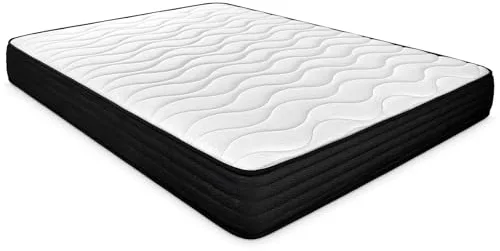 mattfy - Colchón Viscoelástico Reversible Kloe 90 x 190, Firmeza y Confort, Cara Invierno/Verano, Altura 20cm