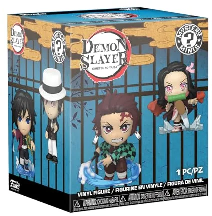 Funko Mystery Mini - Demon Slayer - 1 of 12 To Collect - Styles Vary - Guardianes de la Noche - Minifigura de Vinilo Coleccionable - Idea de Regalo - Mercancia Oficial - Anime Fans para Exhibir