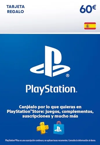 60€ PlayStation Store Tarjeta Regalo | Cuenta española [Código por correo]