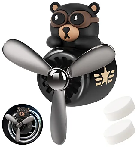 URAQT Aromaterapia para Coche Pilotos, Difusor Jacó, Aroma Clips Car Perfume, Ambientador de Ventilación con 2 clips, Ambientador para Coche, Máquina de Aromaterapia, Decoraciones de Aromaterapia