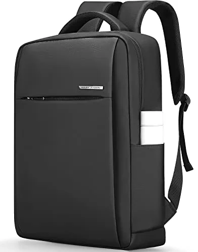 MARK RYDEN Mochila Delgada para Portátil, Mochila de 15.6 Pulgadas con Compartimento para Laptop, Mochila de Viaje de Negocios, Mochila Escolar Ligera para Hombres-3 Bolsillos
