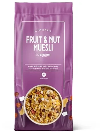 by Amazon Muesli Con Fruta Y Frutos Secos, 750g