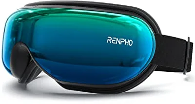RENPHO Eyeris 1 - Masajeador de ojos con calor, Música Bluetooth y Masaje Vibratorio, relaja y reduce la tensión ocular, ojeras,mejora el sueño, Regalo Mujer/Hombre
