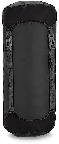 TRIWONDER Saco de Compresión con Cordón 8L/15L/25L/35L Bolsa de Almacenamiento para Saco de Dormir Impermeable y Ultraligero para Camping Senderismo Mochilero Viajes (Negro - XL(35L))