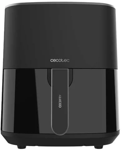 Cecotec Freidora de Aire sin Aceite de 5'5L Cecofry Fantastik 5500. 1500W, Tecnología PerfectCook, 9 Modos, Táctil, Regulable 80-200ºC, Temporizador hasta 60 min, Protección Sobrecalentamiento