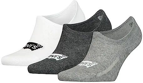Levi's LEVIS Recycled Cotton, footie Unisex adulto, grey combo, 39/42