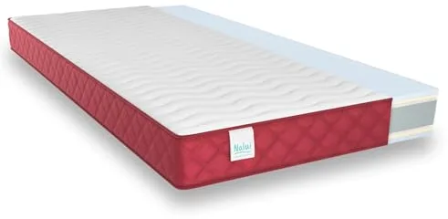 NALUI - Colchón Viscoelástico Reversible 140x190cm Gredos con Altura ±15cm. Tejido Strech y Tejido 3D Transpirable | Especial para Cama Nido | Firmeza Medio-Alta | Adaptable | Hecho en España