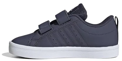 Adidas Unisex niños VS Pace 2.0 Hook and Loop Shoes Kids, Navy/Cloud White/Core Black, 28 EU