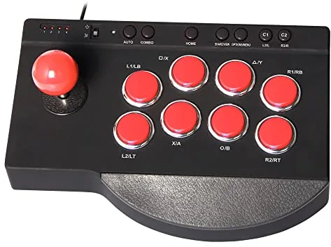 Subsonic - Joystick Arcade compatible con PS4, Xbox Serie X/S, Xbox One, PC, PS3