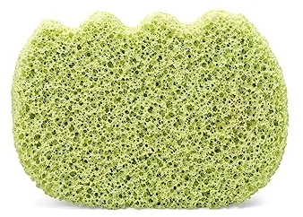 Suavinex, Esponja de Baño con Extracto de Bambú, Esponja para Bebés, +0 Meses, y para toda la Familia, Apta Pieles Sensibles, Esponja de Baño Extra Suave, Con Delicada Fragancia. Color Verde