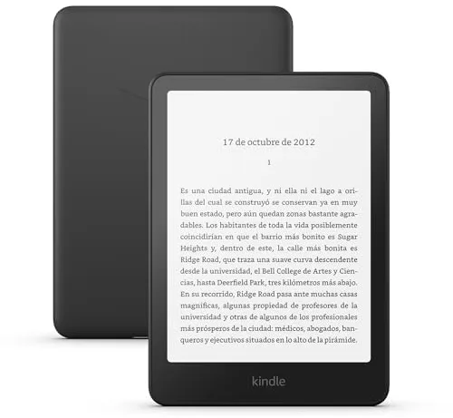 Amazon Kindle Paperwhite (última generación) | Nuestro Kindle más rápido, con una nueva pantalla sin reflejos y semanas de batería | 16 GB | Sin publicidad | Negro