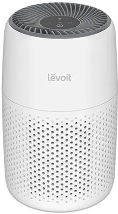 LEVOIT Purificador de Aire con Filtro HEPA para Alergias, Air Purifier con Aromaterapia, Purificador Aire Silencioso 25dB, Bajo Consumo de Energía de 7W, Core Mini
