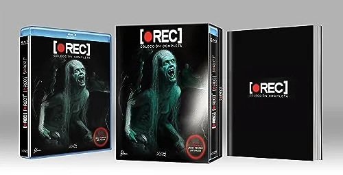 [•REC] - Colección Completa Saga REC 5 discos (4 peliculas + Documental: Rec Terror Sin Pausa + Libro 64 Pags) (Blu-ray)