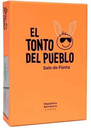 El Tonto del Pueblo - Juegos de Mesa Adulto - El Juego de Mesa para reírte de Tus Amigos - Cartas pizarras y rotuladores