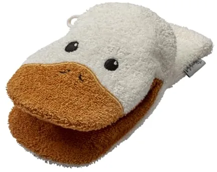 Guante de baño de rizo de pato Edda Lou,