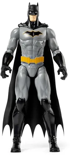 DC Comics Batman - Figura Batman Articulada Rebirth 30 cm - Superheroes Juguetes - Juguetes Niños 3 Años + - Regalo Niño 3 Años +