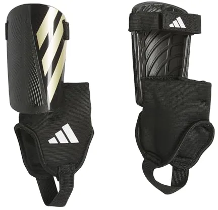 Adidas Unisex - Bambini e Ragazzi Tiro SHINGUARD Match Junior, Black/Gold Metallic/White, L