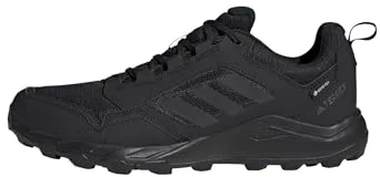 adidas Hombre Terrex Tracerocker 2 Gore-Tex Trail Running Shoes, Core Black/Core Black/Semi Impact Orange, 44 2/3 EU