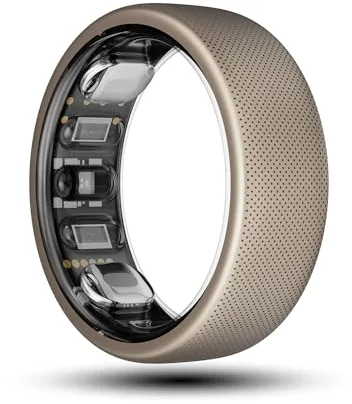 Amazfit Helio Ring Talla 10, Anillo Inteligente con monitorización del sueño, del Ritmo cardíaco, Resistencia al Agua 10 ATM 3.75 g Ultra Ligero Fitness Tracker hasta 4 días de duración de la batería