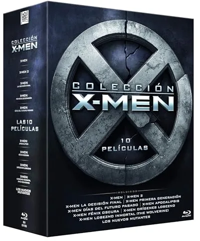 X-MEN Coleccion - Pack 10 (Blu-ray): X-Men/ X-Men 2/ La Decision Final/ Primera Generacion/ Dias del Futuro Pasado/ Apocalipsis/ Fenix Oscura/ ... Inmortal/ Los Nuevos Mutantes [Blu-ray]