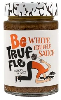 Be Truffle - Salsa de Trufa Blanca 180g - Hecha en Italia - Vegana, Sin Gluten, Sin Colesterol