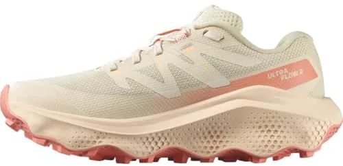 Salomon mujer Ultra Flow 2, zapatillas de trail running versátiles y cómodas, perfectas para excursiones y trail running en aventuras al aire libre, Almendra, 39 ⅓