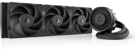 ARCTIC Liquid Freezer III Pro 360 - Refrigeracion Liquida PC, AIO para CPU, 3x120 mm, 38 mm Radiator, Bomba PWM, Ventilador VRM, AMD AM5/AM4, Intel LGA1851/1700 Marco de Contacto - Negro