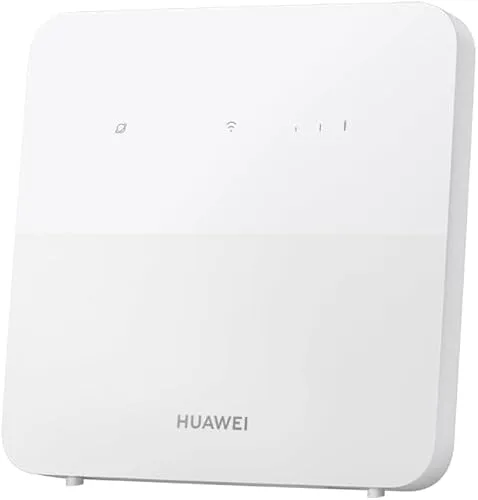 HUAWEI 4G CPE 5s, B320, Router LTE SIM Portátil Móvil, Categoría 4, LTE 200 Mbps/Wi-Fi 300 Mbps, Puerto LAN/WAN, Cobertura de Señal de Estación Adicional del 30%, 42 Meses de Garantía