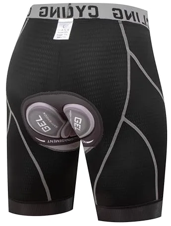 COTOP Shorts de Ciclismo para Hombre con Acolchado de Gel - Ropa Interior Transpirable MTB/Moto,Regalo Ideal para Ciclistas