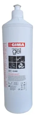 Gel conductor ultrasonidos para Doppler, ecografía, electrodos, transductores,miograma,fisioquinesoterapia, EMG,EEG...gel ultrasonidos (azul, 1000ml)