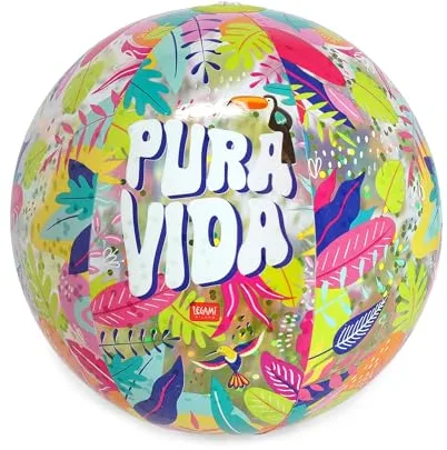 Legami - Pelota de Playa Hinchable, Pelota de Playa, Pelota Hinchable de PVC, Suave para niños, Fiestas en la Playa, Hinchable para Jugar al fútbol Voleibol, Diámetro 40 cm