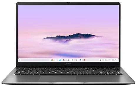 ASUS Chromebook CX1505CTA-S70031 - Ordenador Portátil 15.6" Full HD (Intel Core 3 N355, 8GB RAM, 128GB eMMC, Graphics, ChromeOS) Gris Roca - Teclado QWERTY español