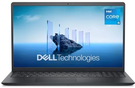 DELL 15 Ordenador PortátilDC15250 15.6" FHD (1920 x 1080) 120 Hz, Procesador Intel Core i5-1334U, Gráficos Intel UHD, 16GB RAM, 512GB SSD, Windows 11 Home, Teclado QWERTY Espanol - Negro Carbón