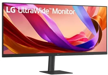 LG 34U511A-B - Monitor UltraWide 34", Curvo, Panel IPS, UWFHD (2560 x 1080), 100 Hz, Ultrapanorámico 21:9, sRGB 99%, Ajuste en Inclinación (Eje Horizontal), Negro