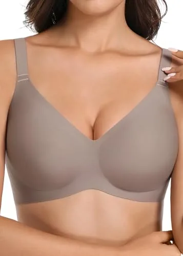 Kohentact Sujetadores inalámbricos para Mujer – Bralette sin Costuras con realce, Cobertura Total y máxima Comodidad Diaria