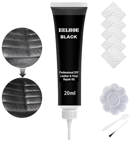 TaimeiMao Kit de reparación de cuero, 50 ml, crema, restaurador, reparación de cuero, relleno para cuero, restauración, agujeros de rasgadura, sofás, zapatos, reparación de desgaste de piel sintética