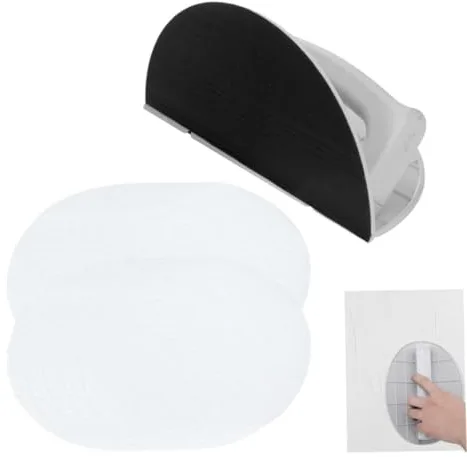 Lijadora de detalles, Lijadora de esquinas, Lijadoras manuales autoadhesivas para madera, Planos de bloques semicirculares para herramientas manuales de carpintería, Lijado en seco y húmedo, Esquinas