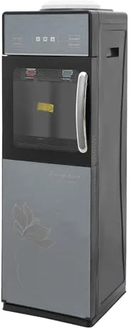 Dispensador de agua de pie para agua fría y caliente, doble función para 4,5 – 18,9 l, dispensador de agua caliente eléctrico, dispensador de agua independiente para la oficina en casa