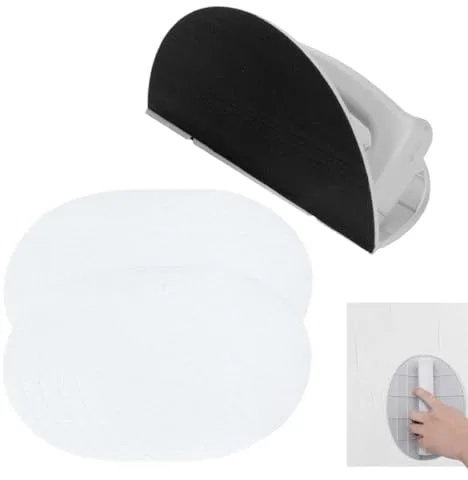 Lijadora de esquinas Lijadoras manuales autoadhesivas para planos de bloques semicirculares de madera para carpintería Lijado de esquinas en seco y húmedo, lijadora de detalles