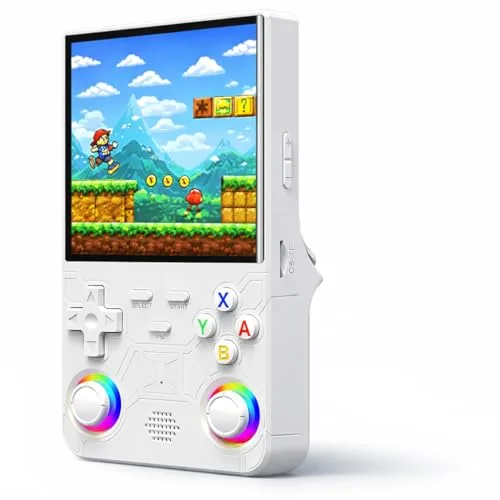 Consola Portatil Retro R36 Ultra 2026 con 128GB y más de 40.000 Juegos - Juegos de PSP, GameB, PS1, SuperNint, MegaD, NeoG, etc. +30 Emuladores -Pantalla Grande HD IPS de 4 Pulgadas - Bateria 3500mah