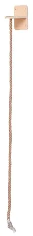 Whtkoph Cuerda para Trepar Gatos Reforzada con Montaje en Pared Juguete para Gatos en Interiores Y Exteriores Reemplazo para de Gatos Fácil de Instalar, Ventosa de 1.6 M