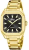 Reloj mujer acero dorado