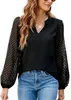 Blusa manga farol mujer