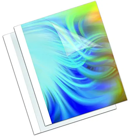 Fellowes CRC53154 - Pack de 100 carpetas para encuadernación térmica, lomo 6 mm