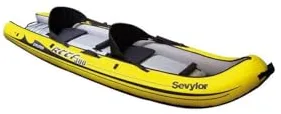 Sevylor Sit on Top Reef(TM) 300 - Bote Inflable, Kayak de Mar 2 Personas, Piragua Hinchable, 300 x 88 cm