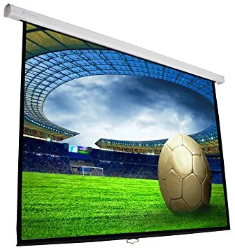 Phoenix Technologies PHPANTALLA-144 - Pantalla de proyección manual de 80" (203.2 cm), Formatos 1:1, 4:3, 16:9 de techo y pared, 1,44 x 1,44 metros, Blanco